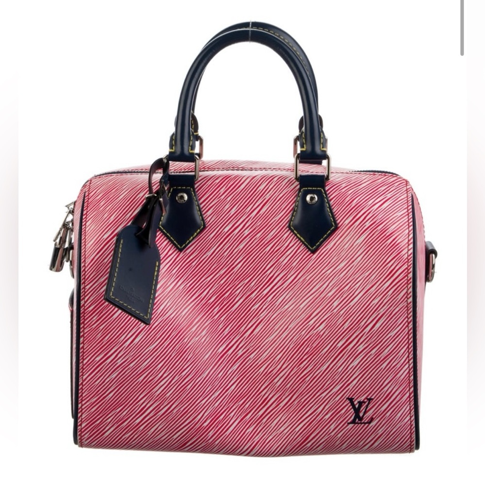 Louis Vuitton Speedy Bandolier 25 Epi leather